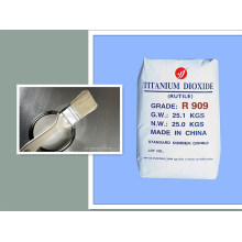 Dioxyde de titane Rutile R909 (utilisé pour les peintures)